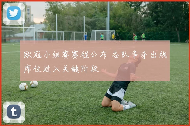 欧冠小组赛赛程公布 各队争夺出线席位进入关键阶段